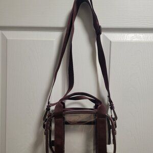 Clear crossbody bag